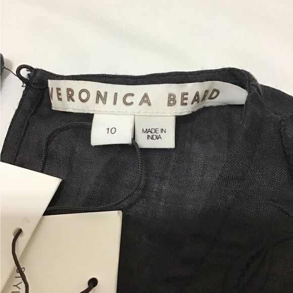 Veronica Beard Black Kerison Mini Dress
New With Tag 
Size 10 - Picture 9 of 15
